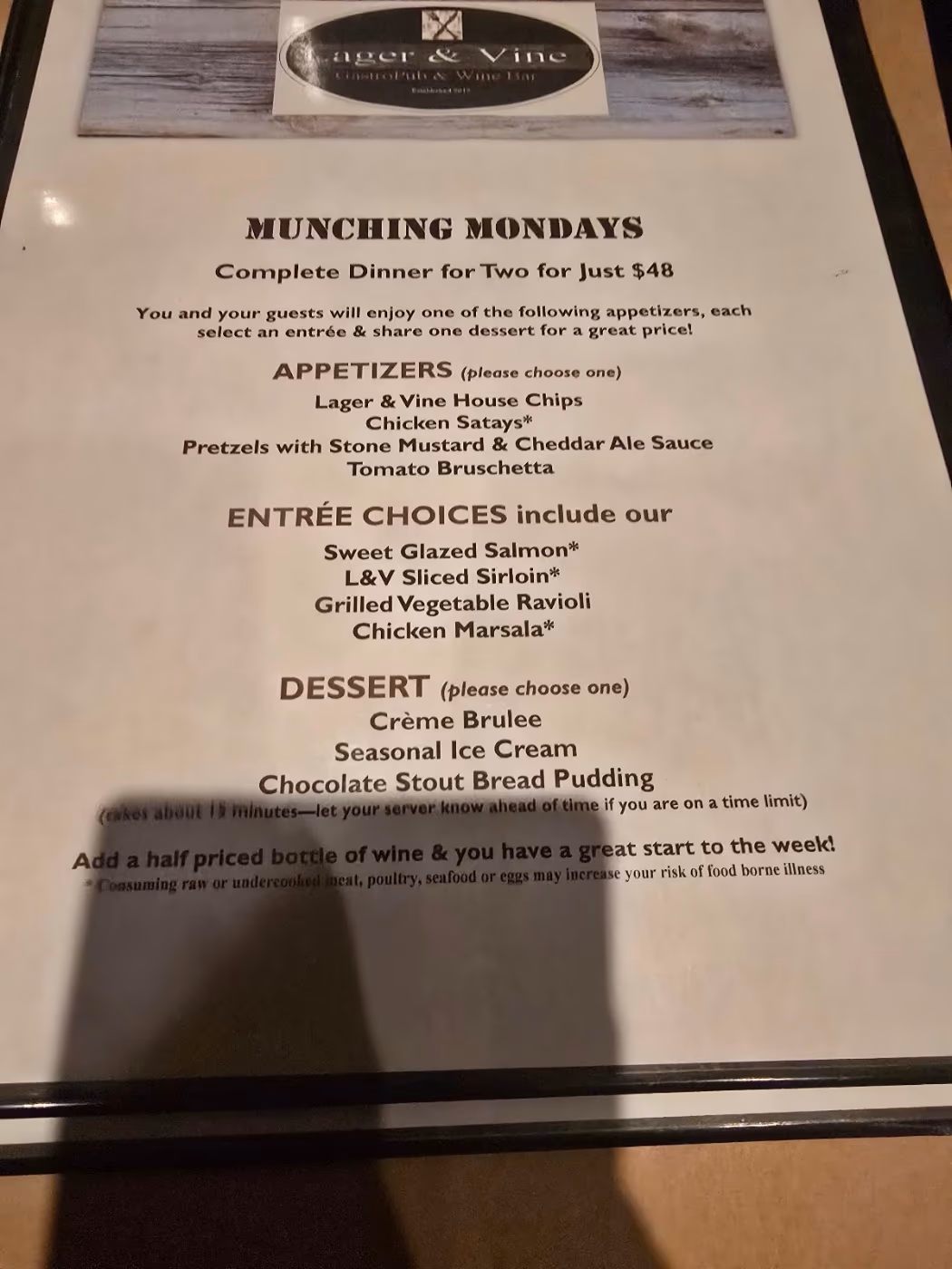Lager & Vine Gastropub & Wine Bar photo 4