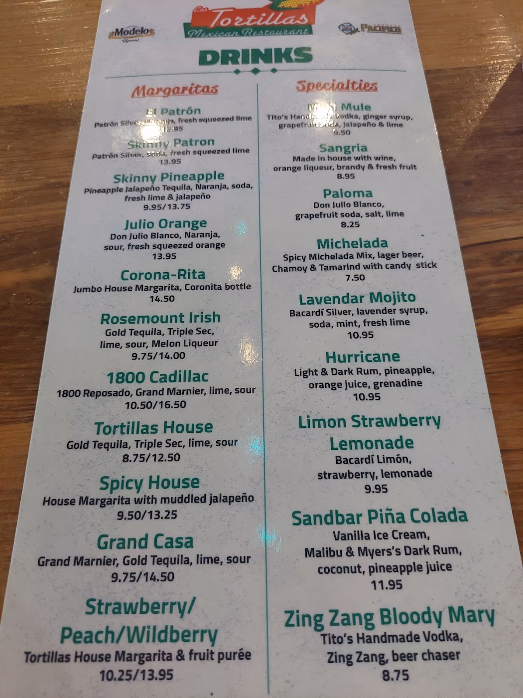 Las Tortillas | Mexican Restaurant