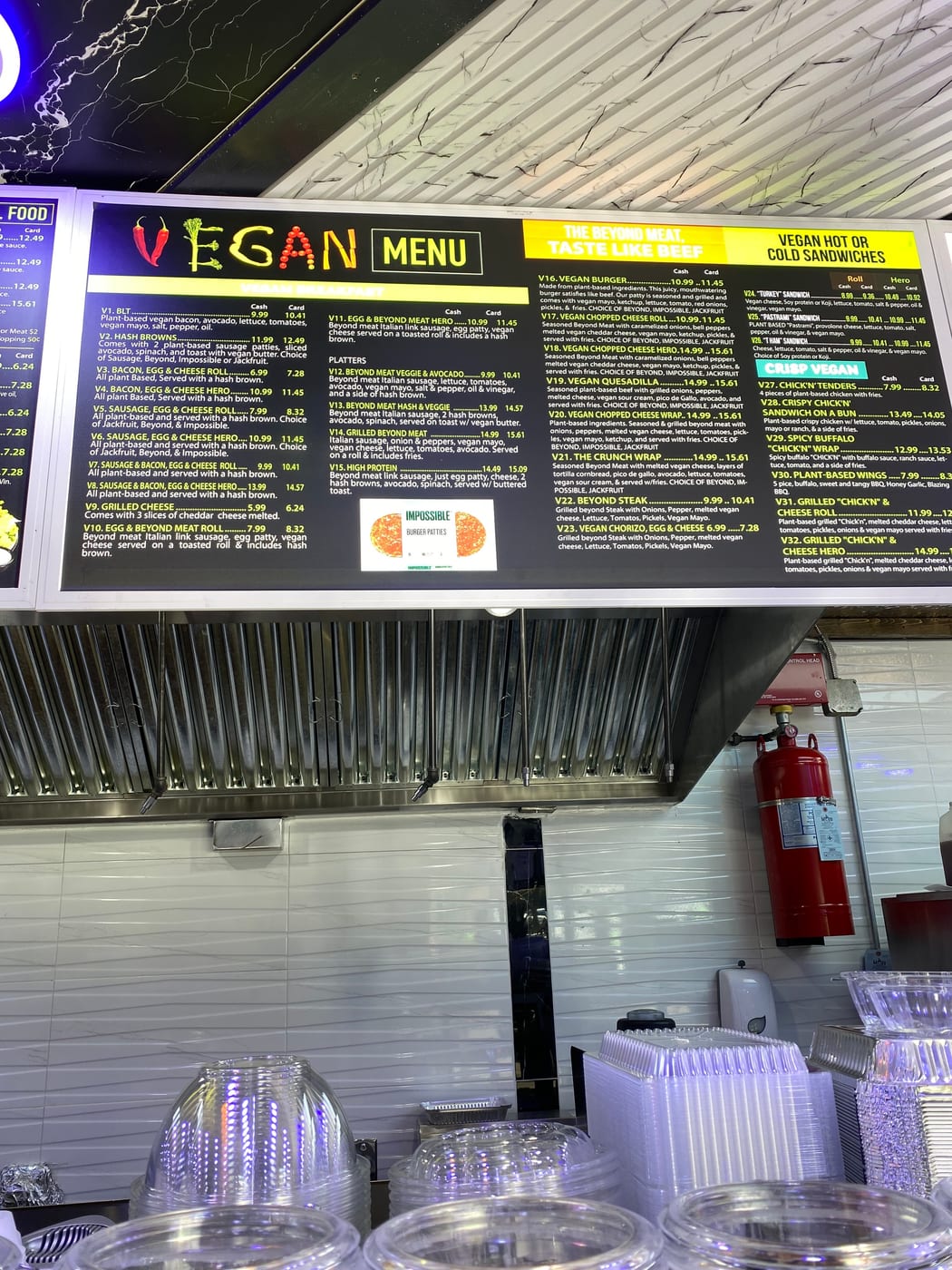 Liberty grill vegan deli