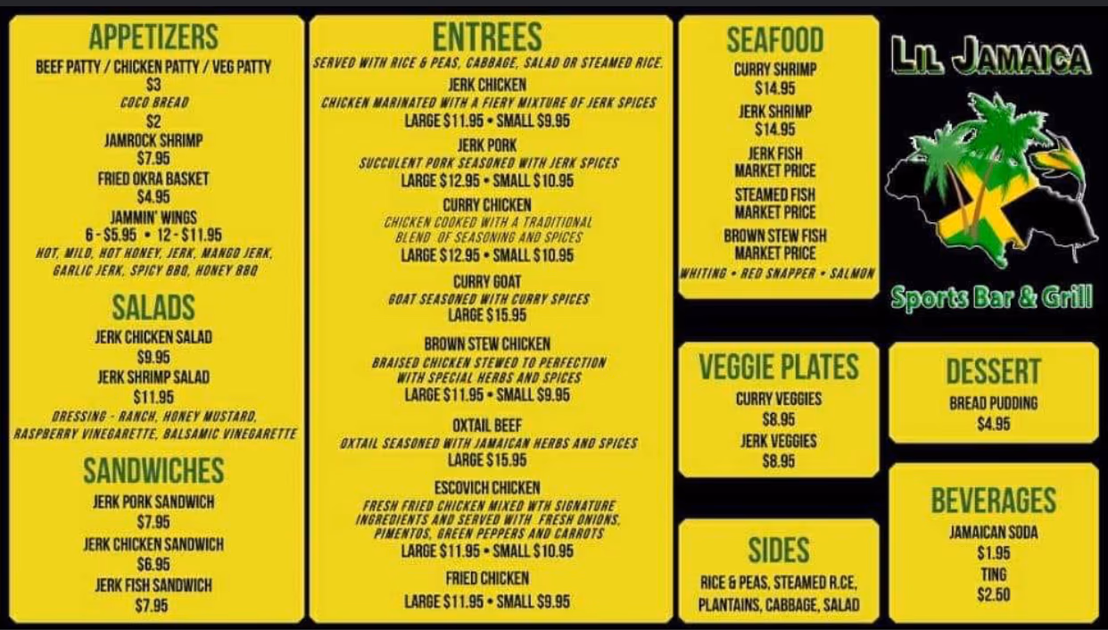 Lil' Jamaica Sports Bar & Grill
