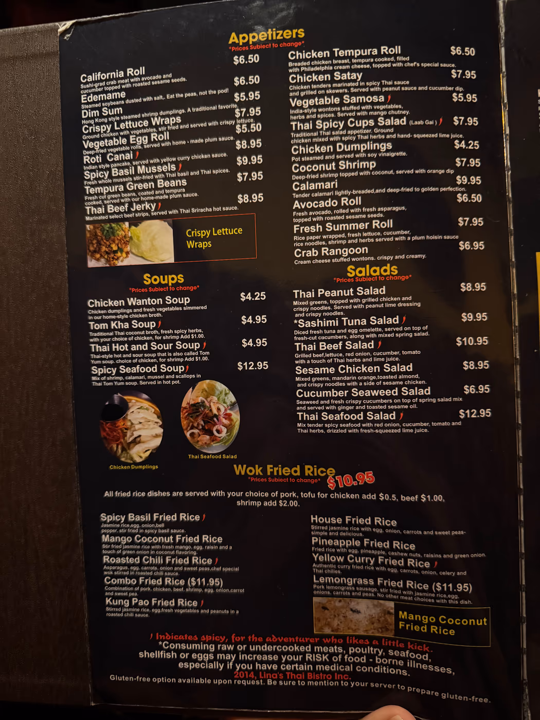 Lina's Thai Bistro photo 3