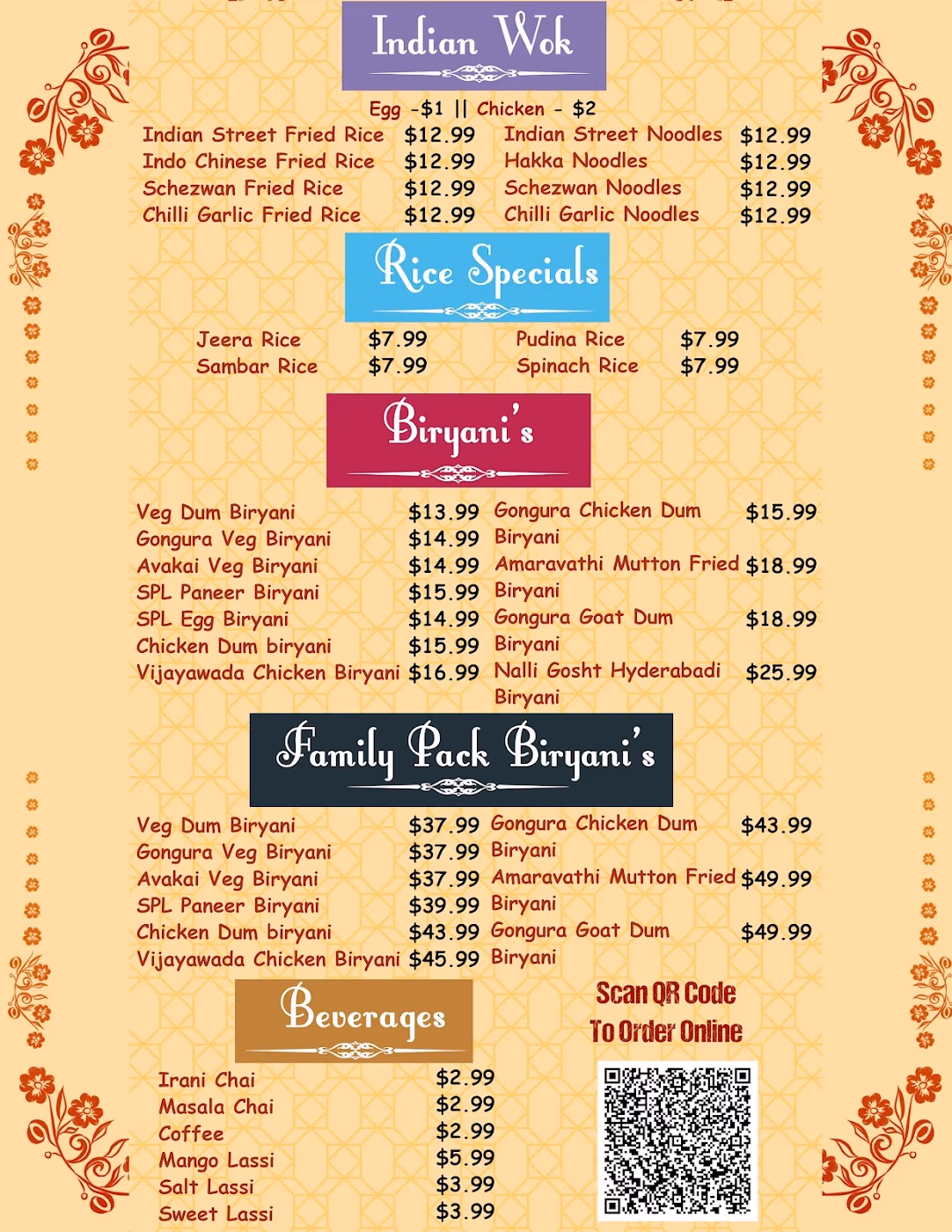 Little spice Indian Cuisine Middletown