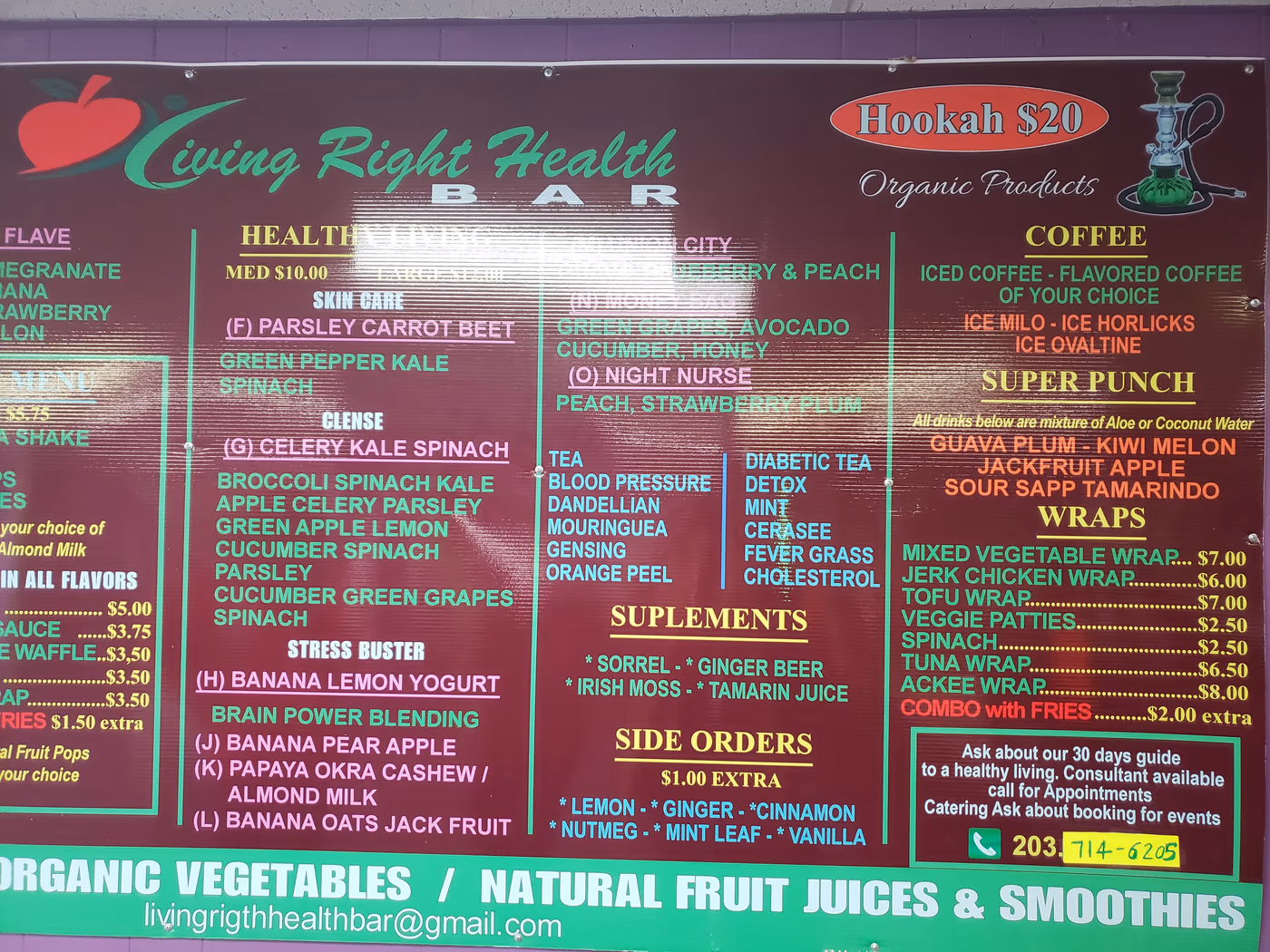 Living Right Health Bar