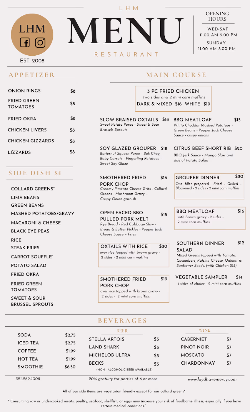 Loyd Have Mercy Restaurant