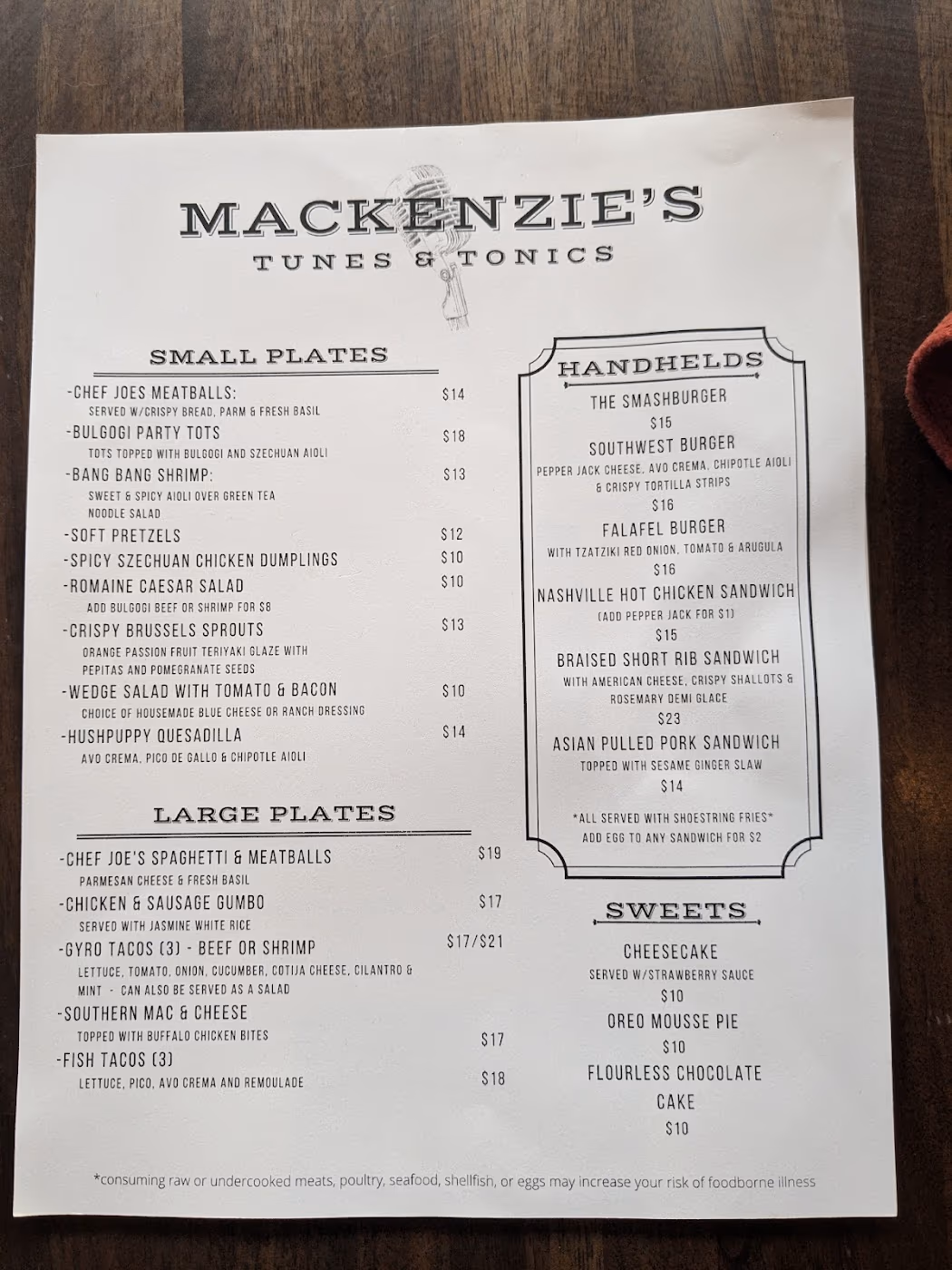 Mackenzie's Tunes & Tonics