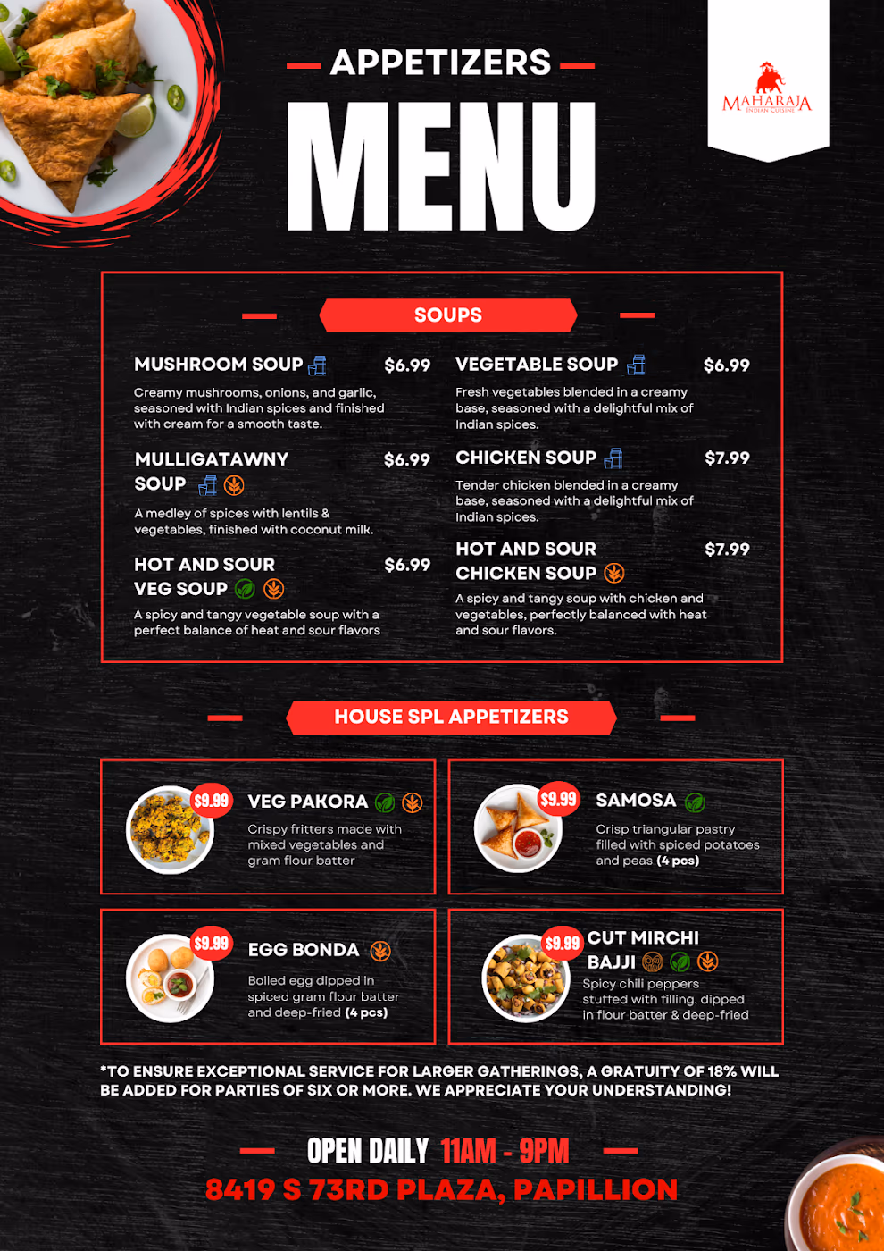Maharaja Indian Cuisine