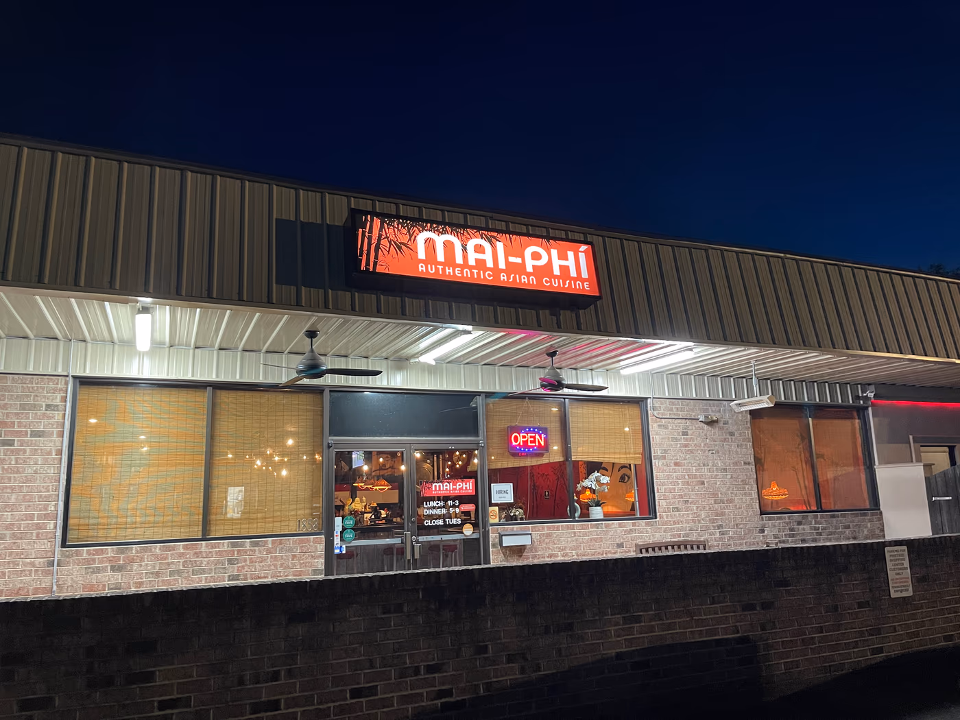 Mai Phi Authentic Asian Cuisine