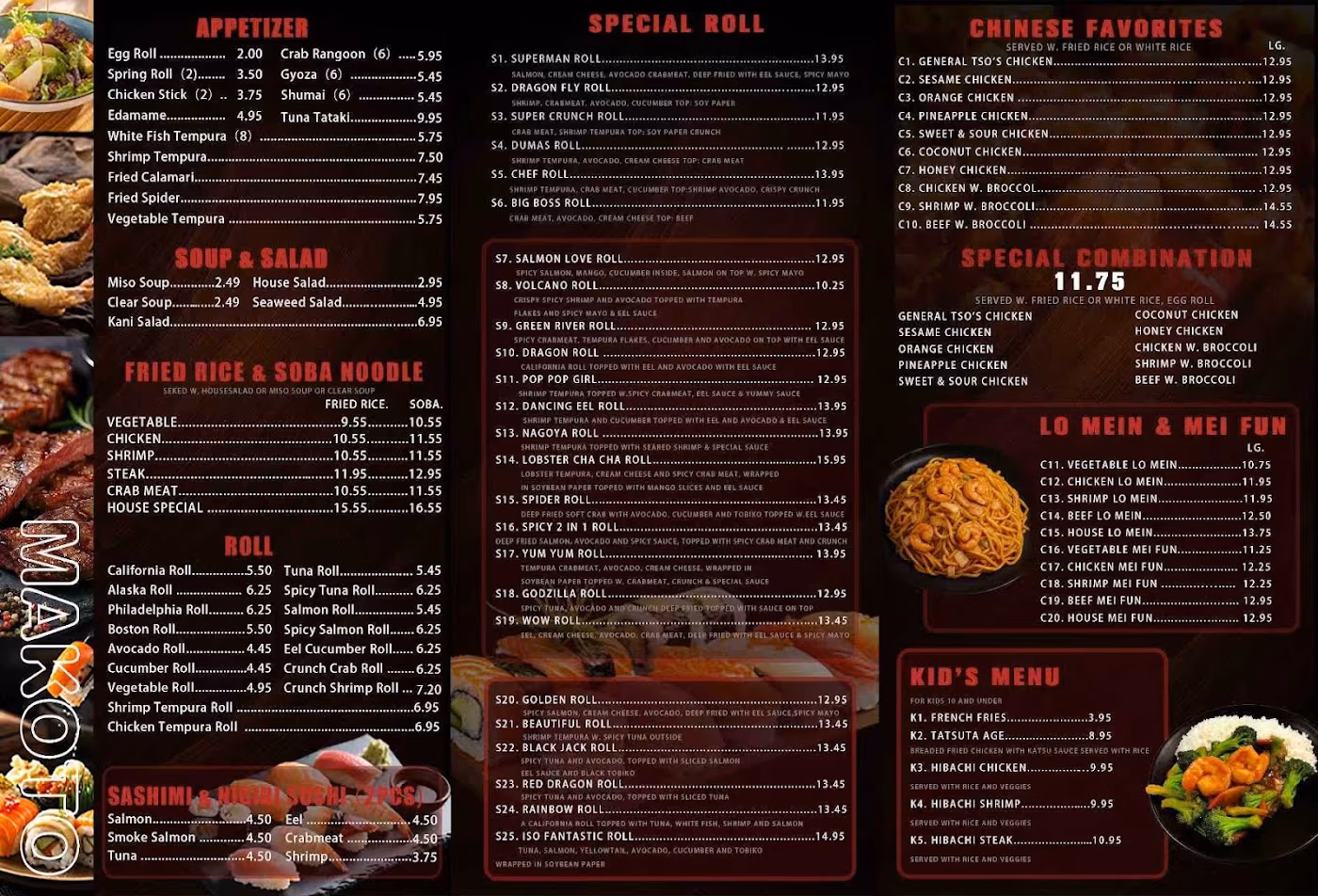 MAKOTO Sushi & Hibachi & Chinese photo 2