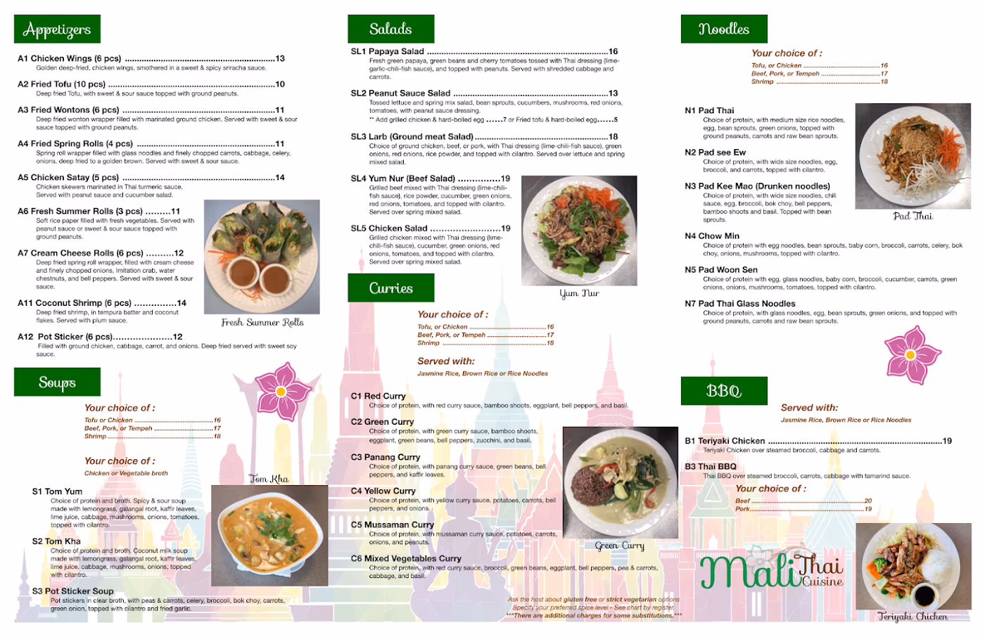 Mali Thai Cuisine