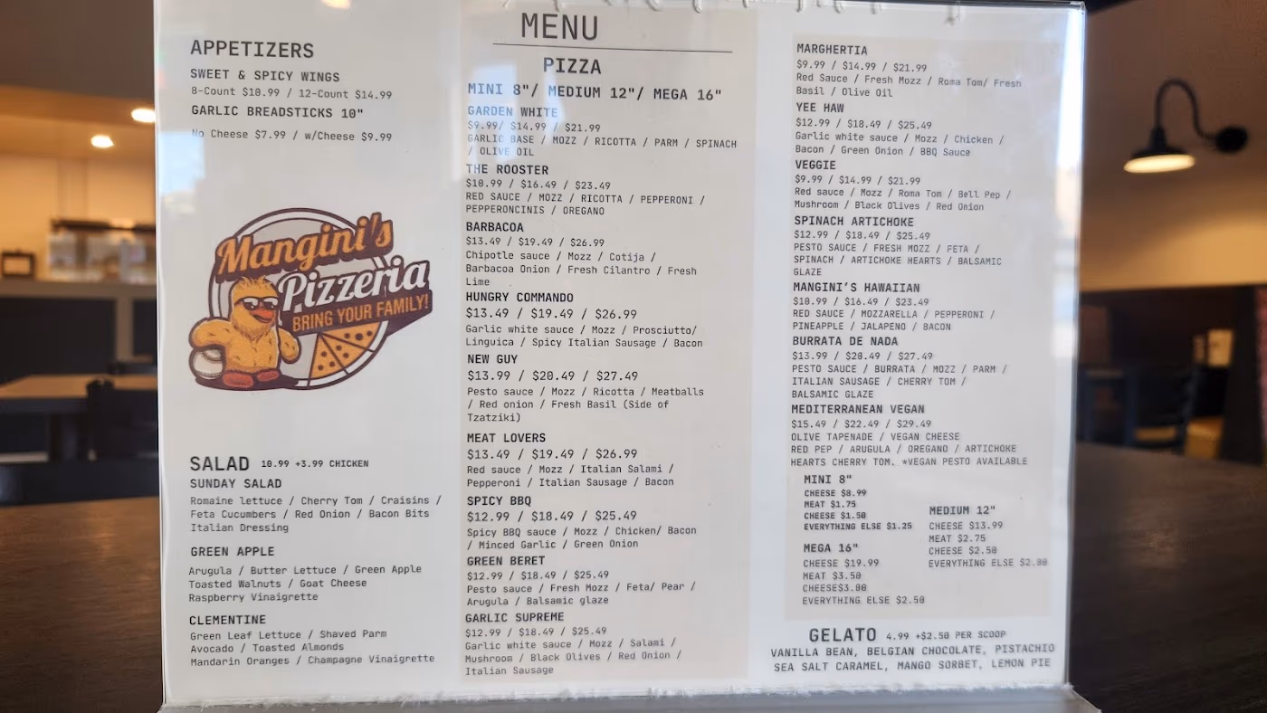 Mangini’s Pizzeria photo 3
