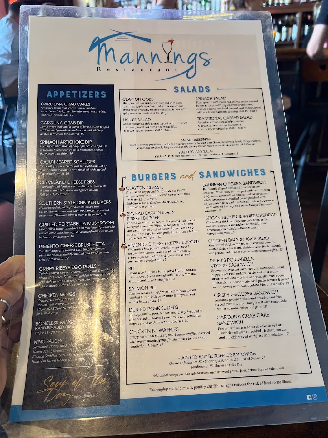 Mannings Restaurant