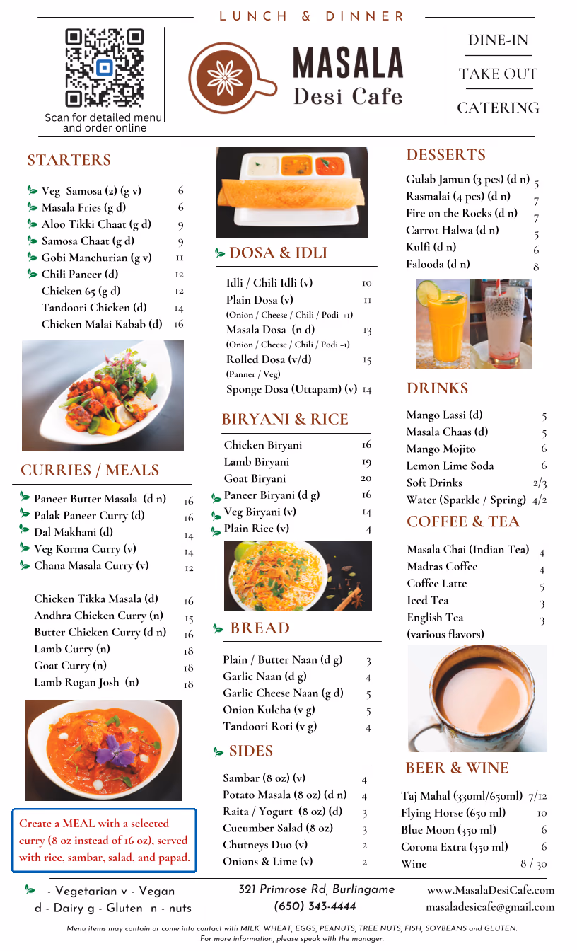 Masala Desi Cafe