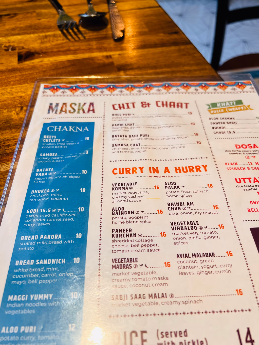MASKA Indian Street Food photo 3