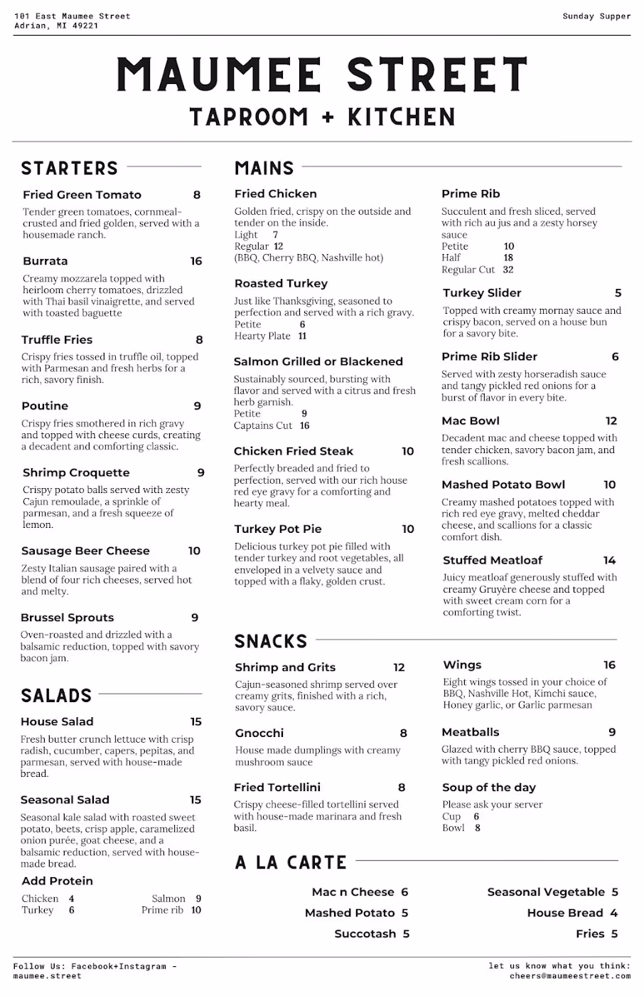 Maumee Street: taproom + kitchen photo 3