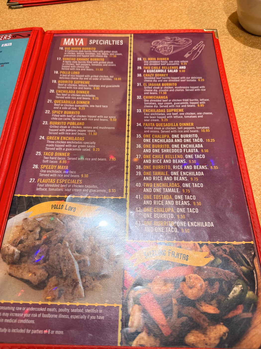 Maya Mexican restaurant