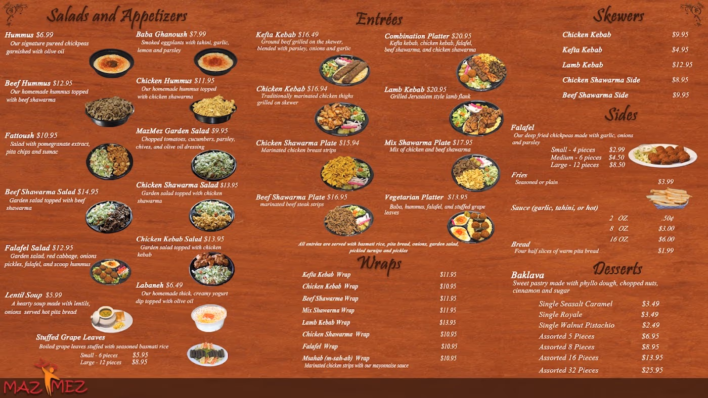Mazmez Middle Eastern Grill