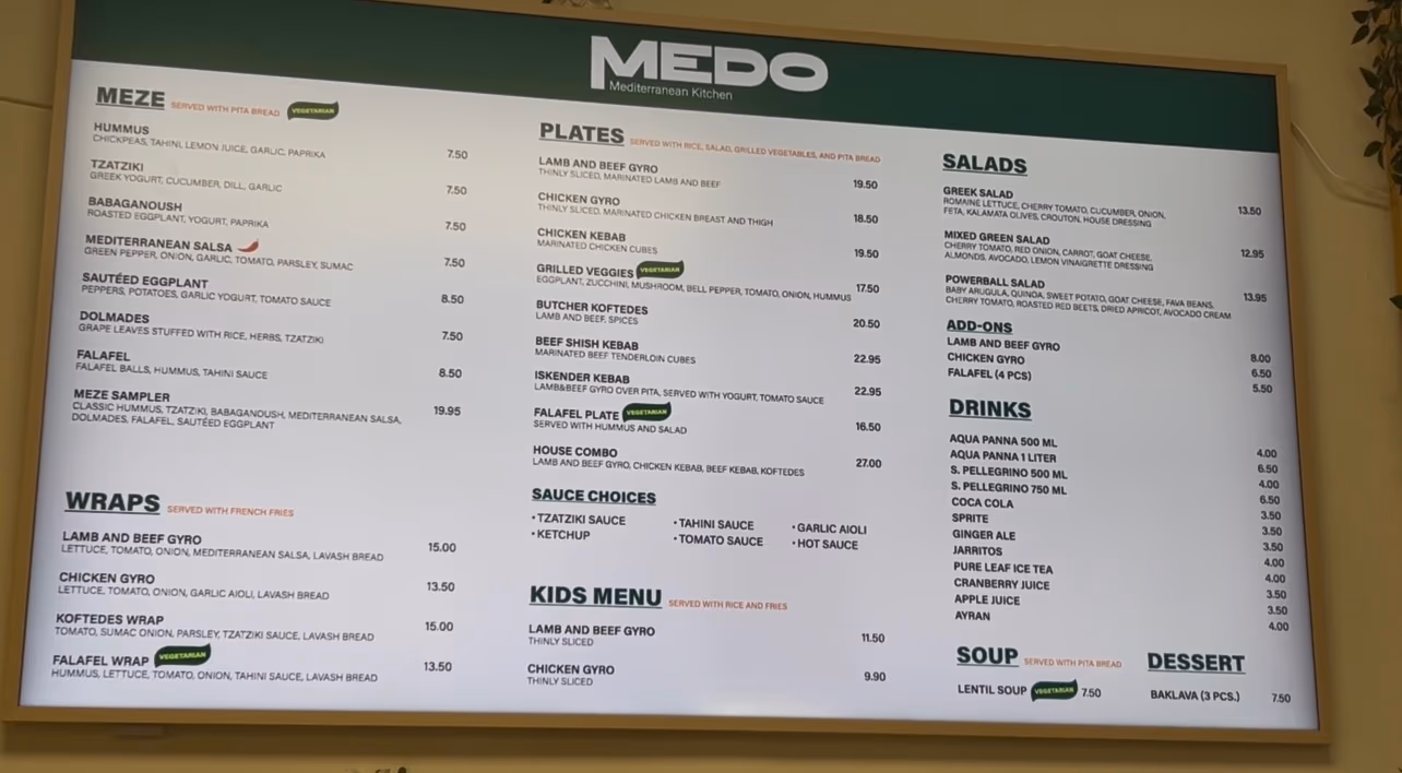 Medo Mediterranean Kitchen photo 4