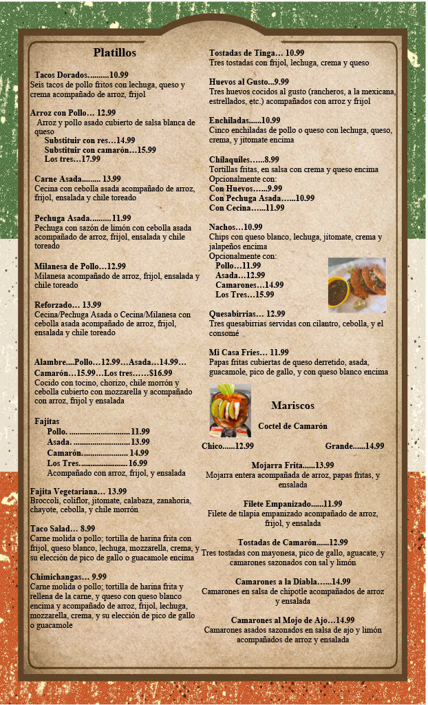 Mi Casa Restaurant
