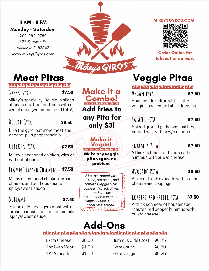 Mikey's Greek Gyros