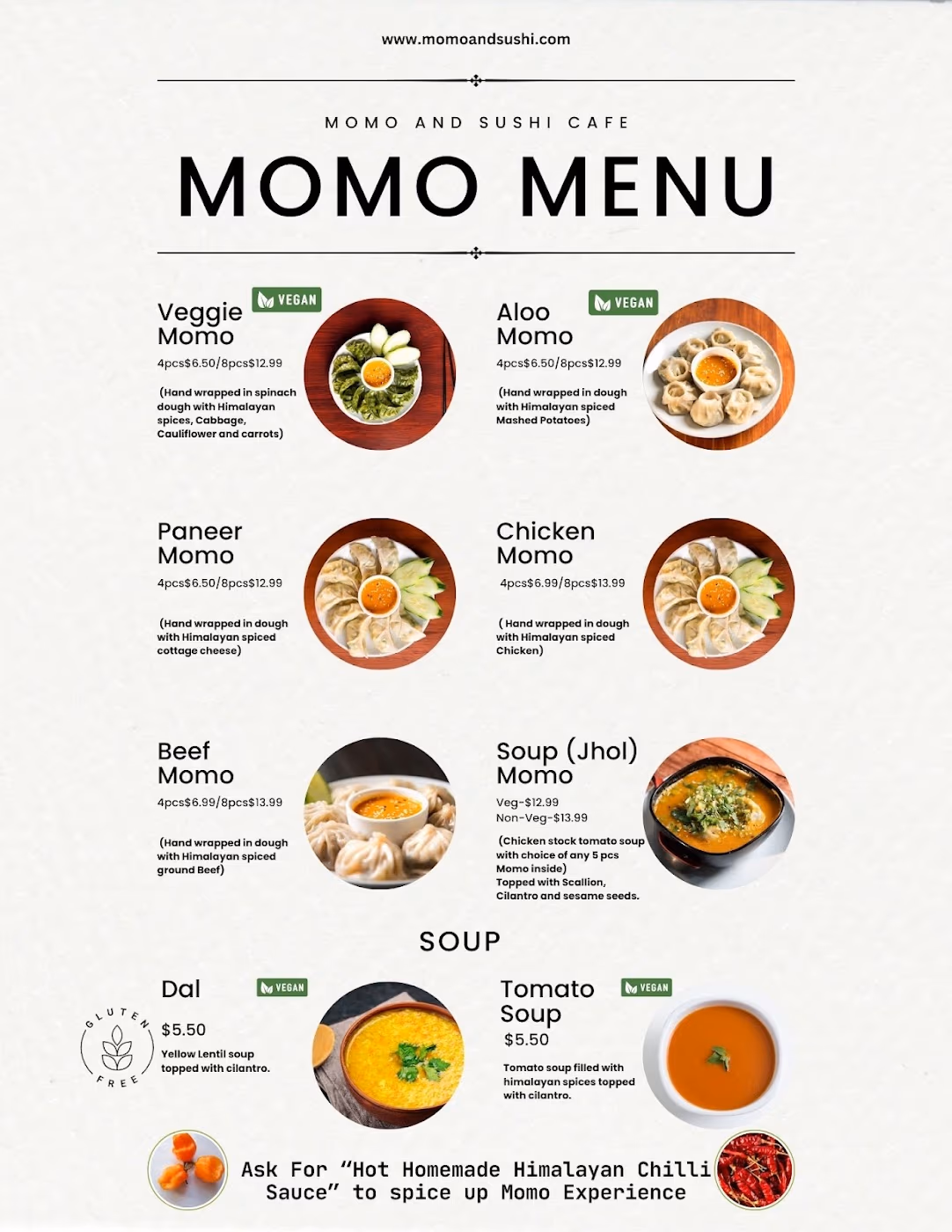 Momo & Sushi Cafe photo 2