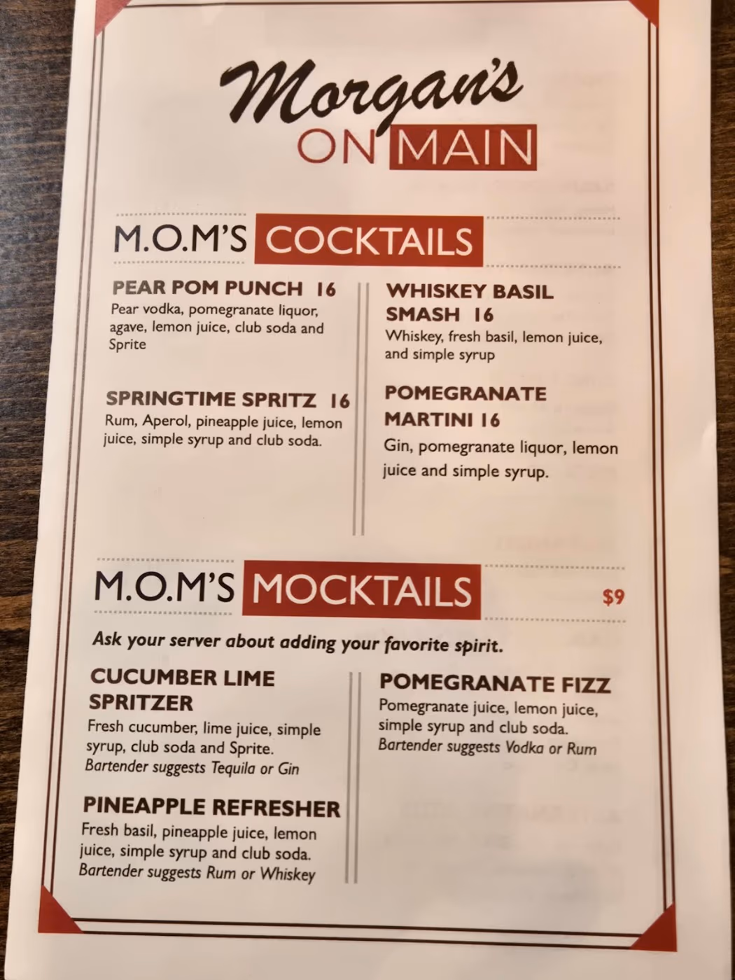 Morgan's On Main photo 2