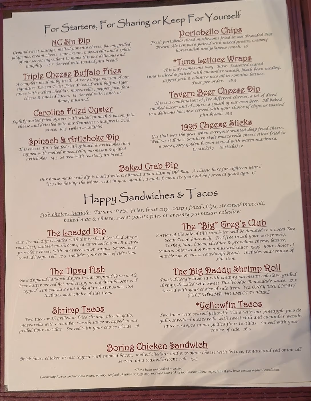 Morgan's | Tavern & Grill