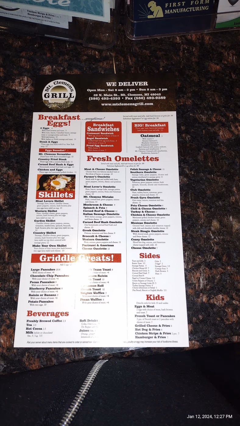 Mt. Clemens Grill