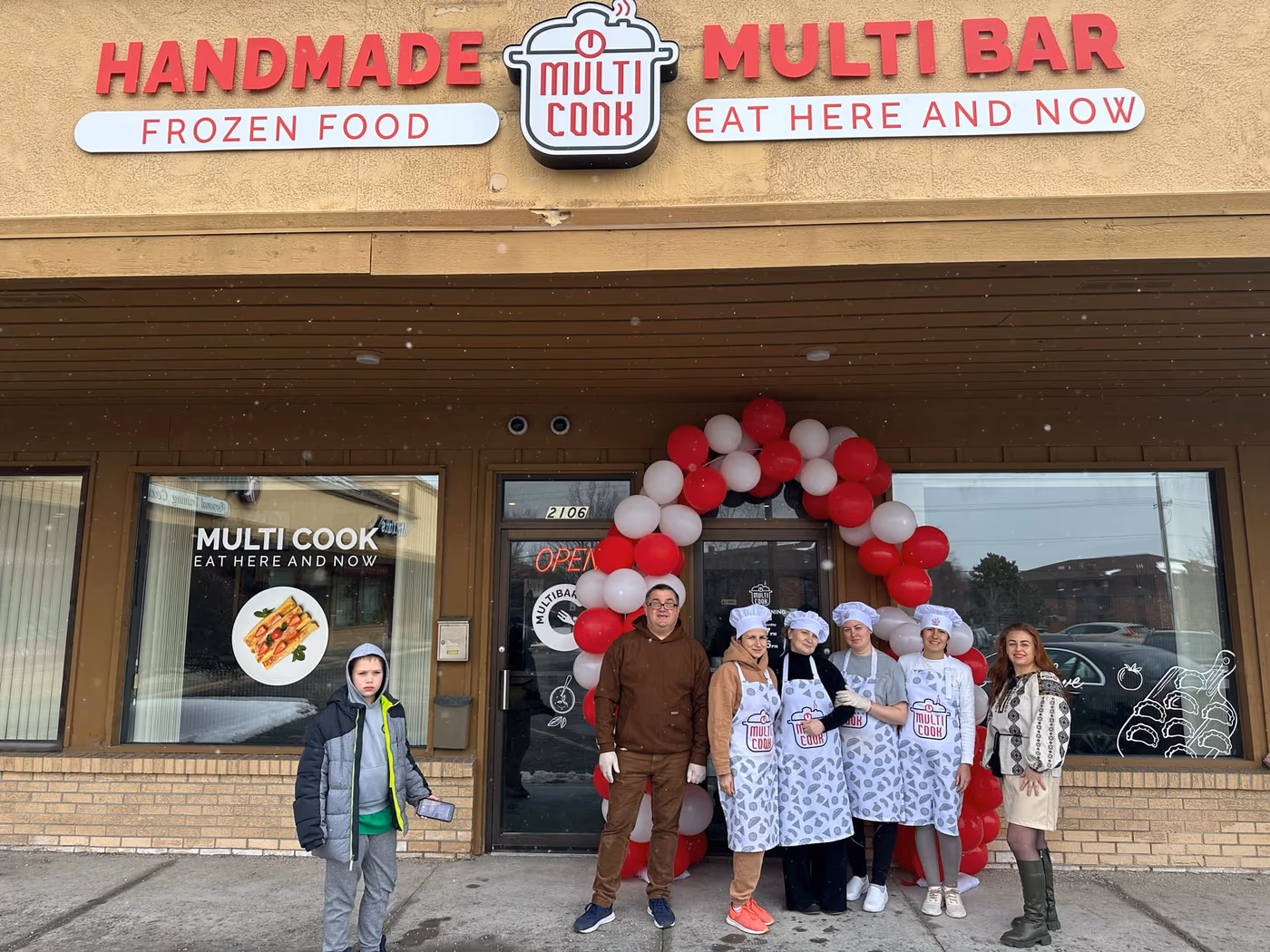 "MULTI COOK" MULTI Bar eat here and now