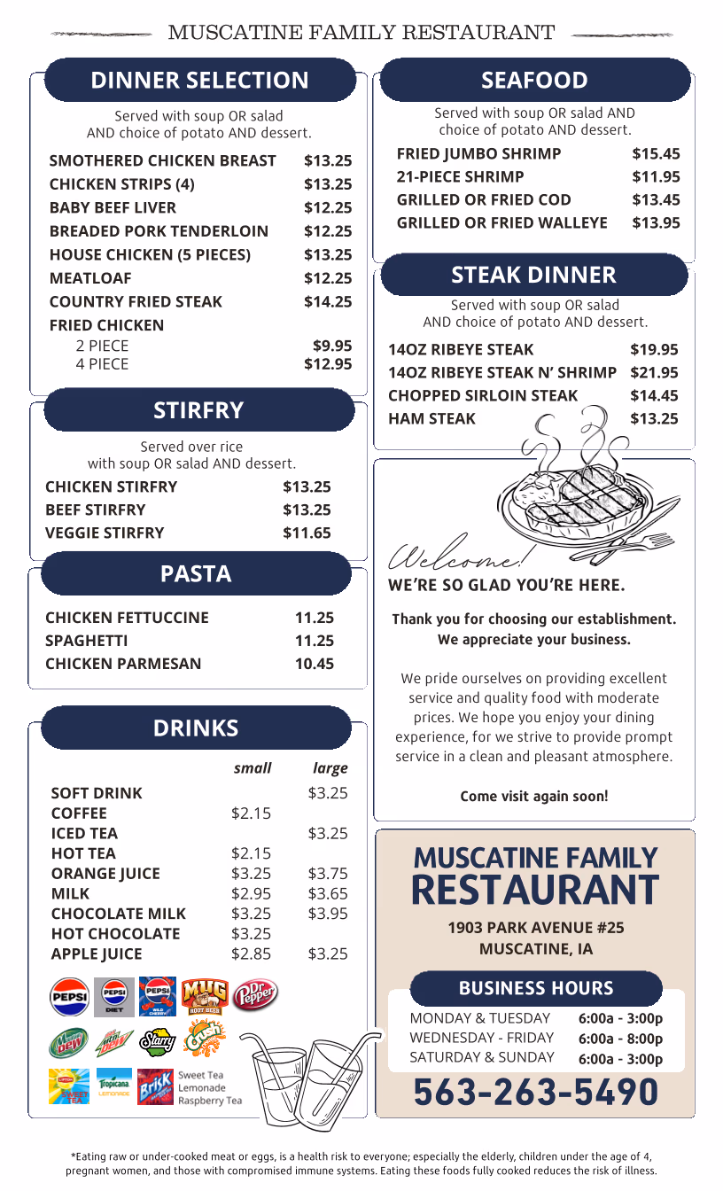 Muscatine Family Restaurant