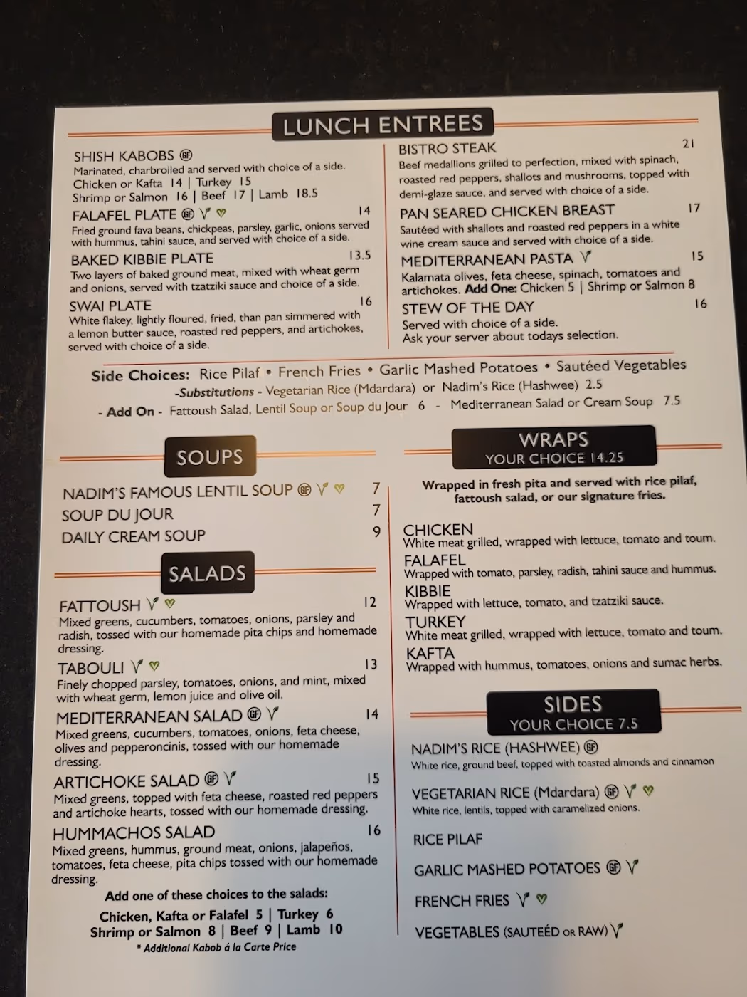 Nadim's | Downtown Mediterranean Grill photo 2