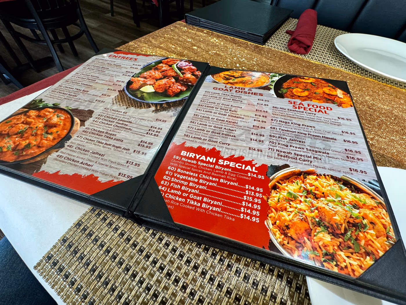 NAWAB BRITISH INDIAN CUISINE