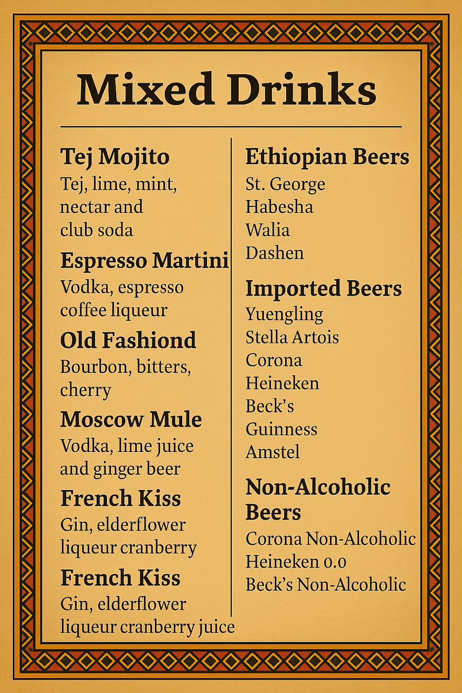 Nazret Ethiopian Restaurant
