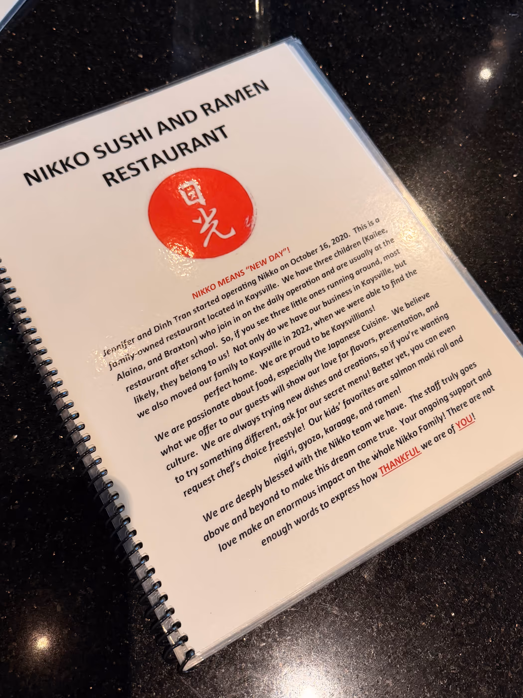 Nikko Sushi and Ramen