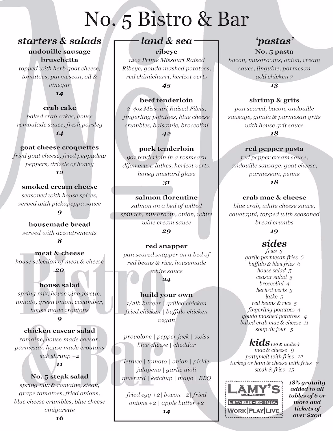 No. 5 Bistro & Bar photo 2