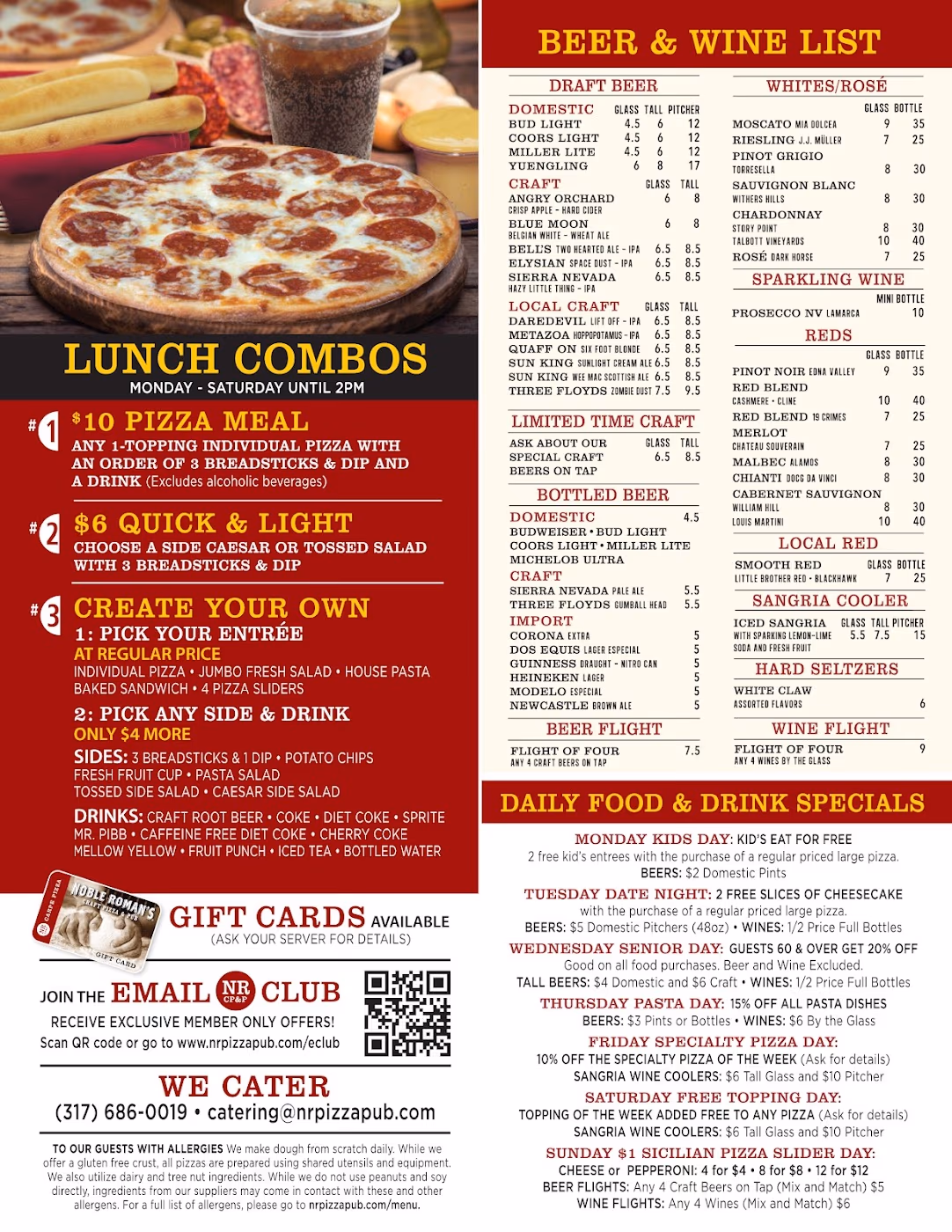 Noble Roman's Craft Pizza and Pub