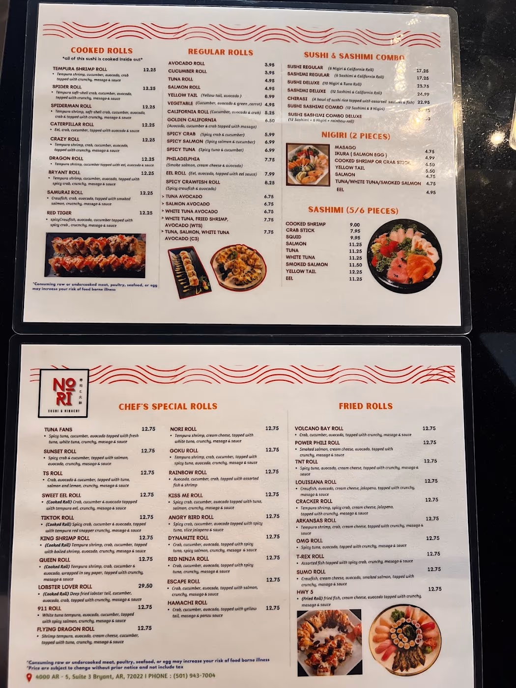 Nori Sushi and Hibachi