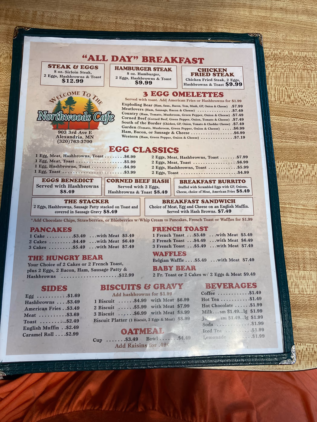Northwoods Cafe