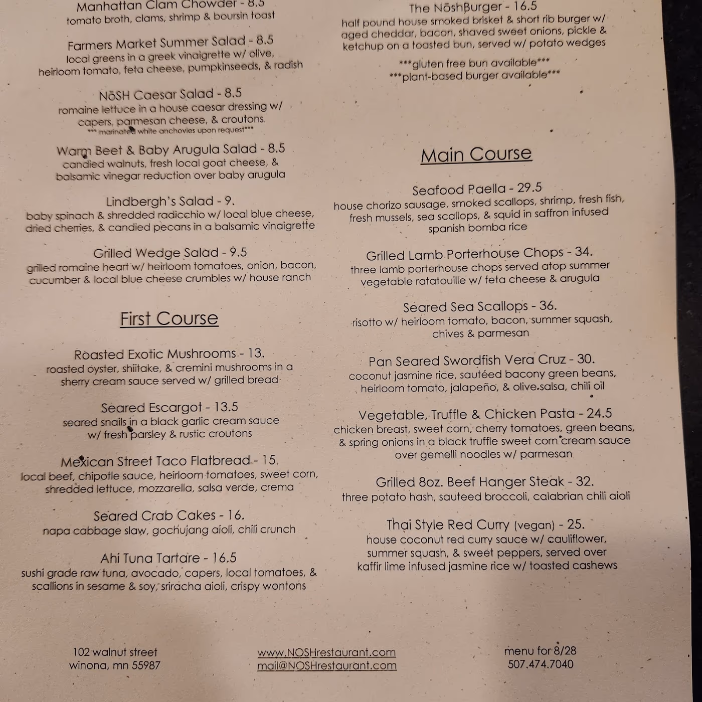 Nosh Scratch Kitchen