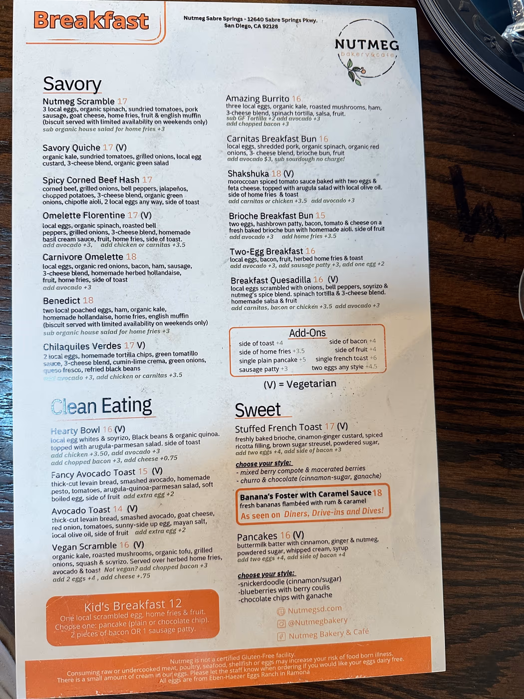 Nutmeg Bakery & Cafe