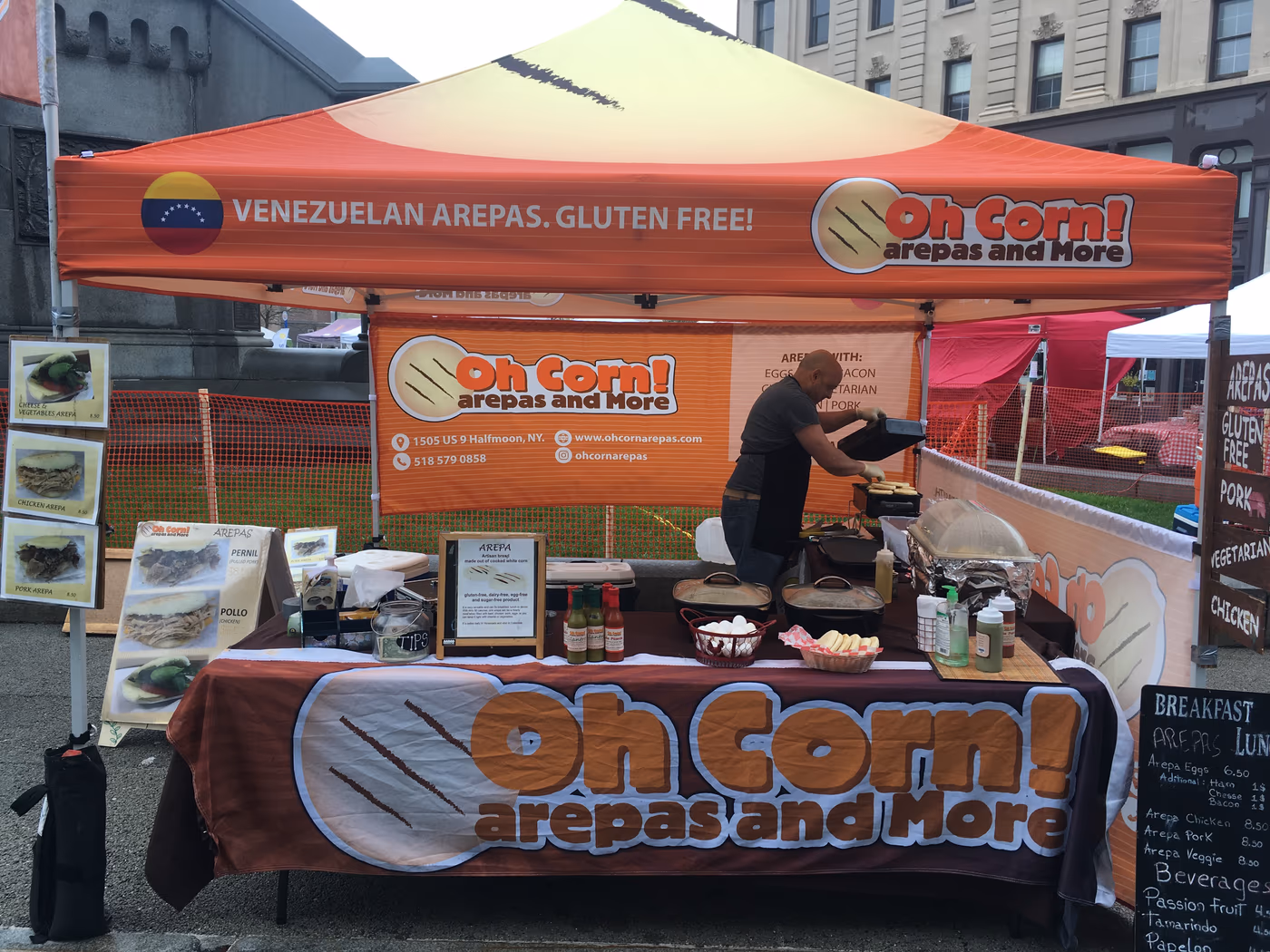 Oh Corn! Arepas