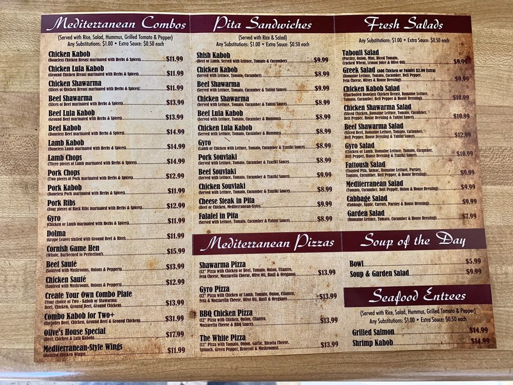 Olive's Mediterranean Cafe