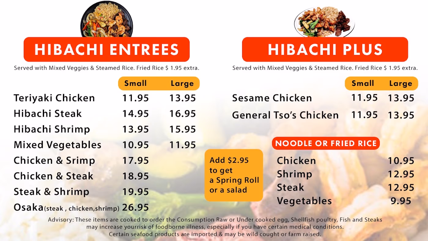 Osaka Hibachi & Steakhouse