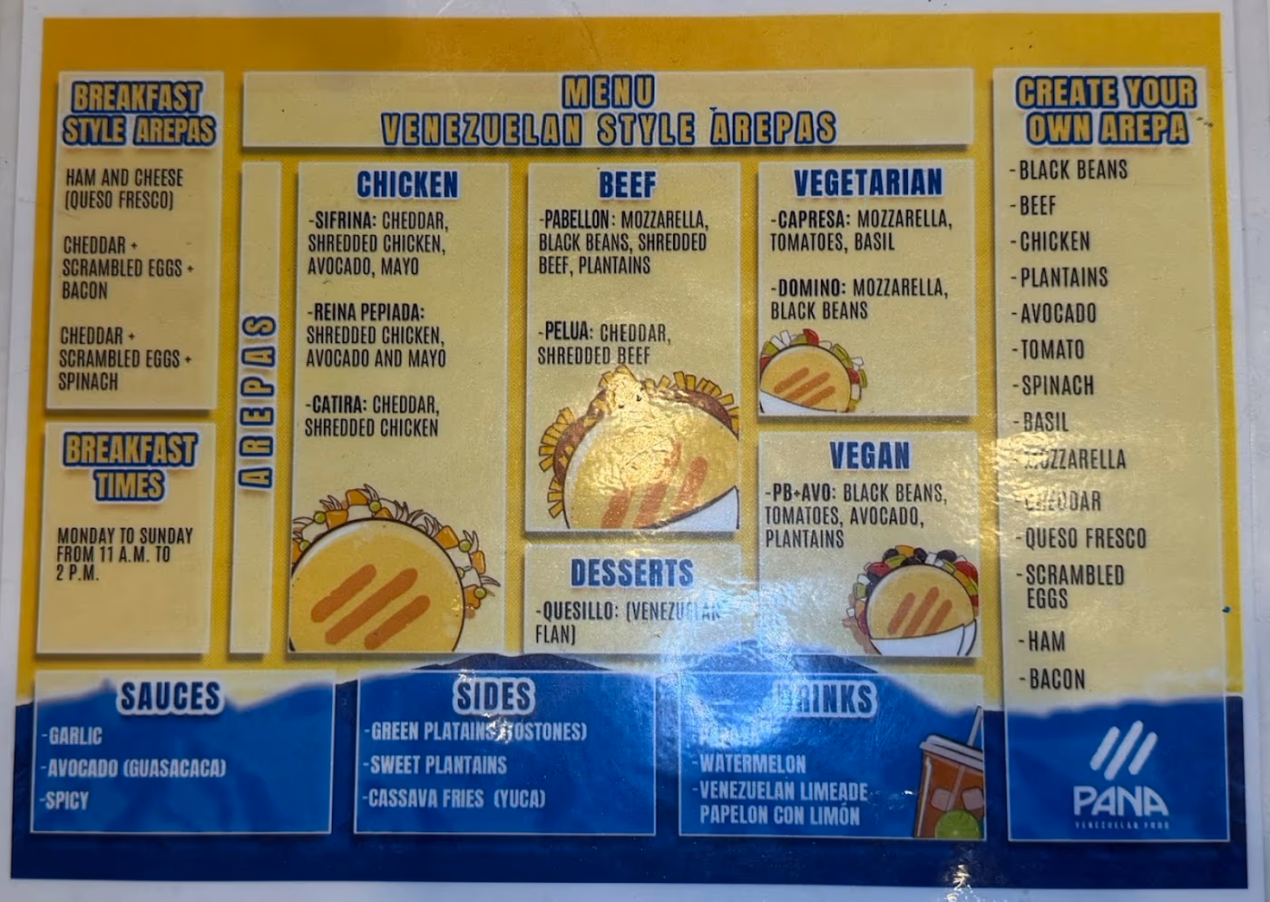 Pana Venezuelan Food