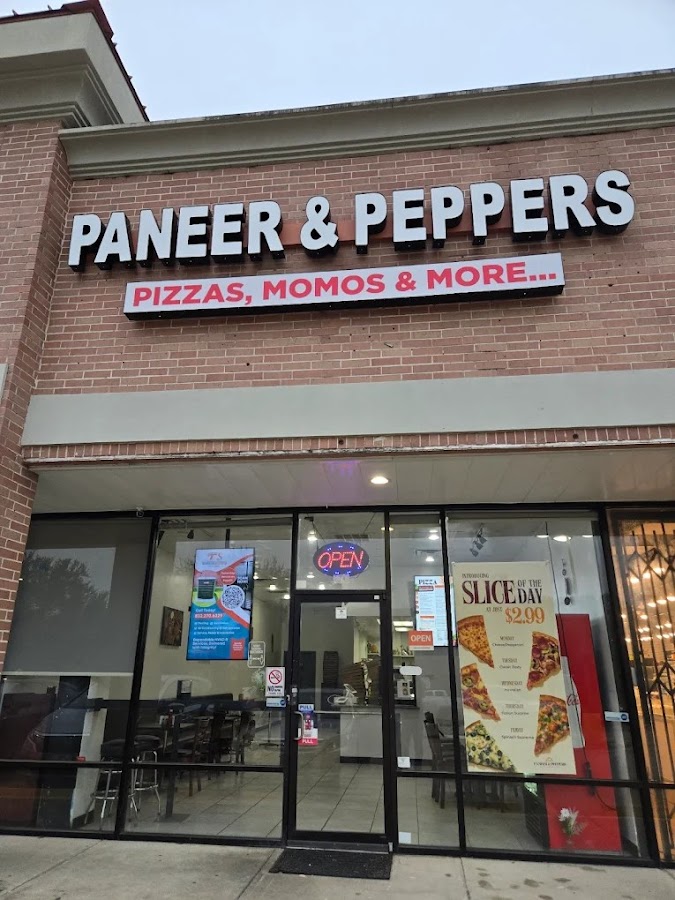 Paneer & Peppers Pizza