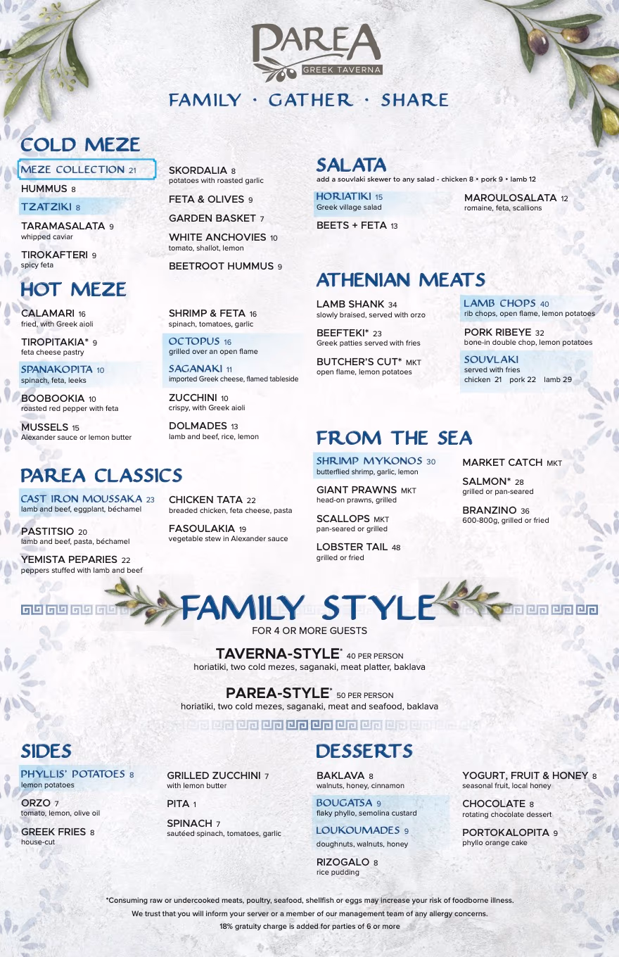 Parea Greek Taverna