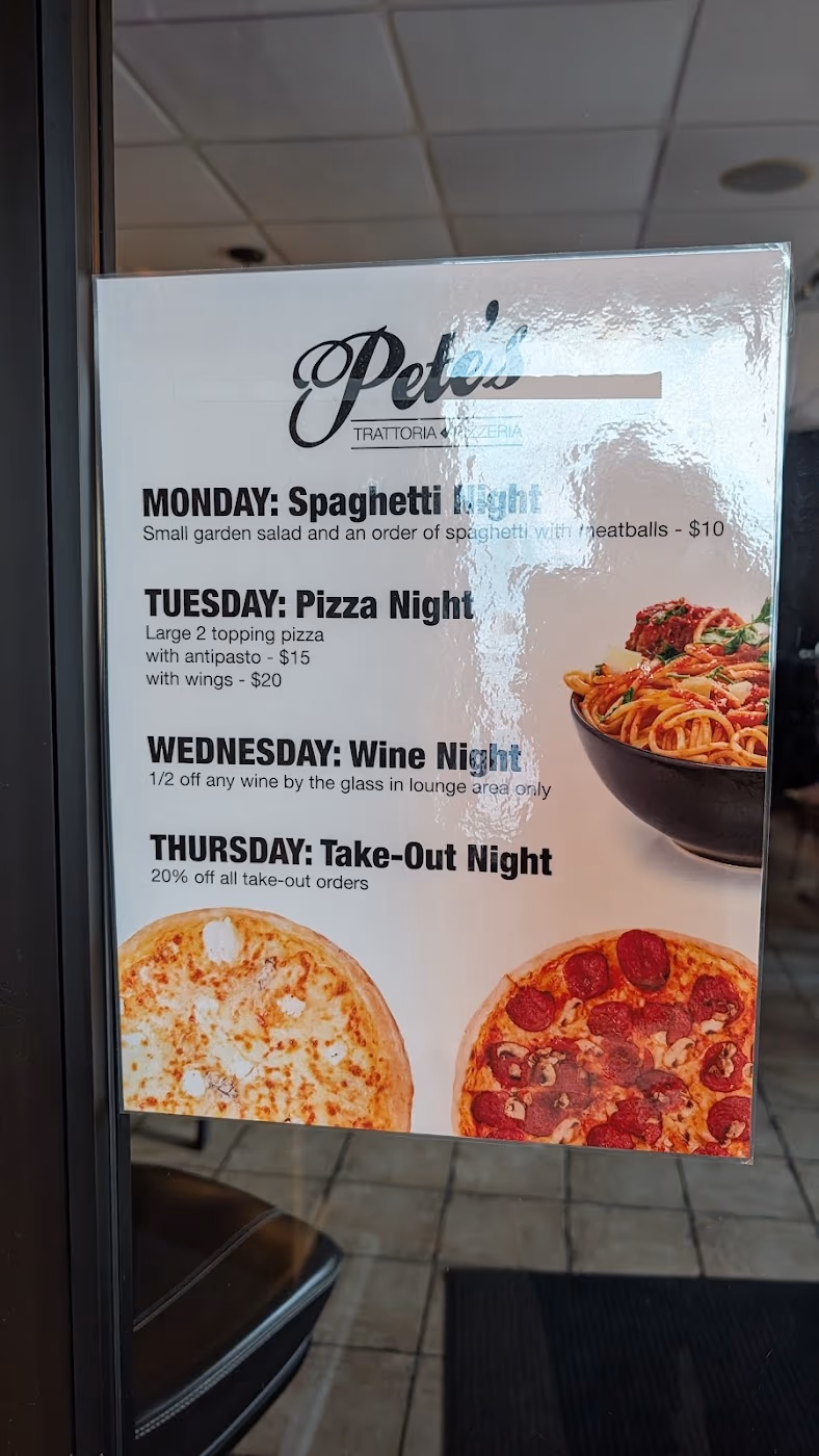 Pete's Trattoria photo 2