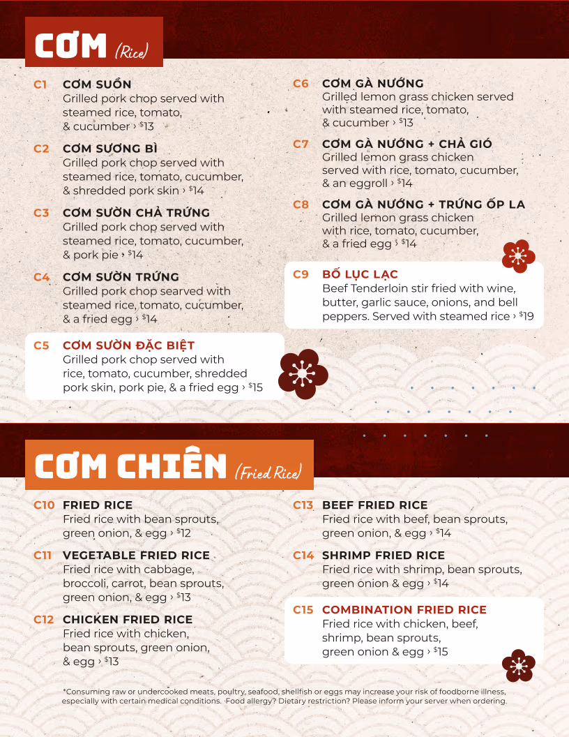 Pho Cao Noodle House