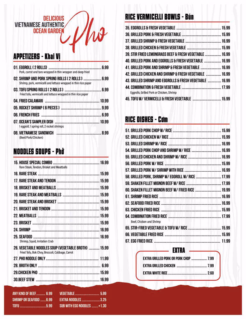 Pho Ocean Garden