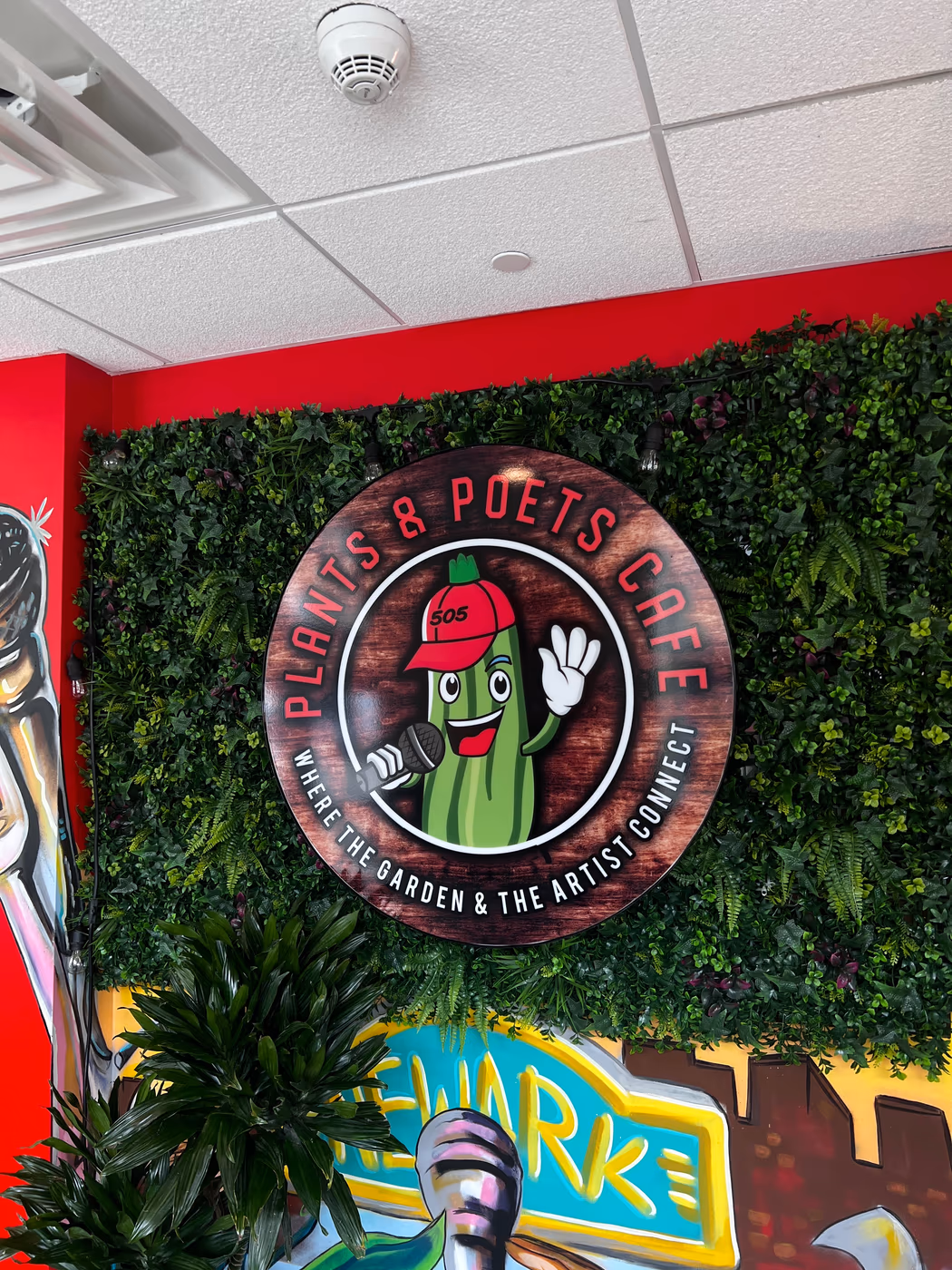 Plants & Poets Cafe
