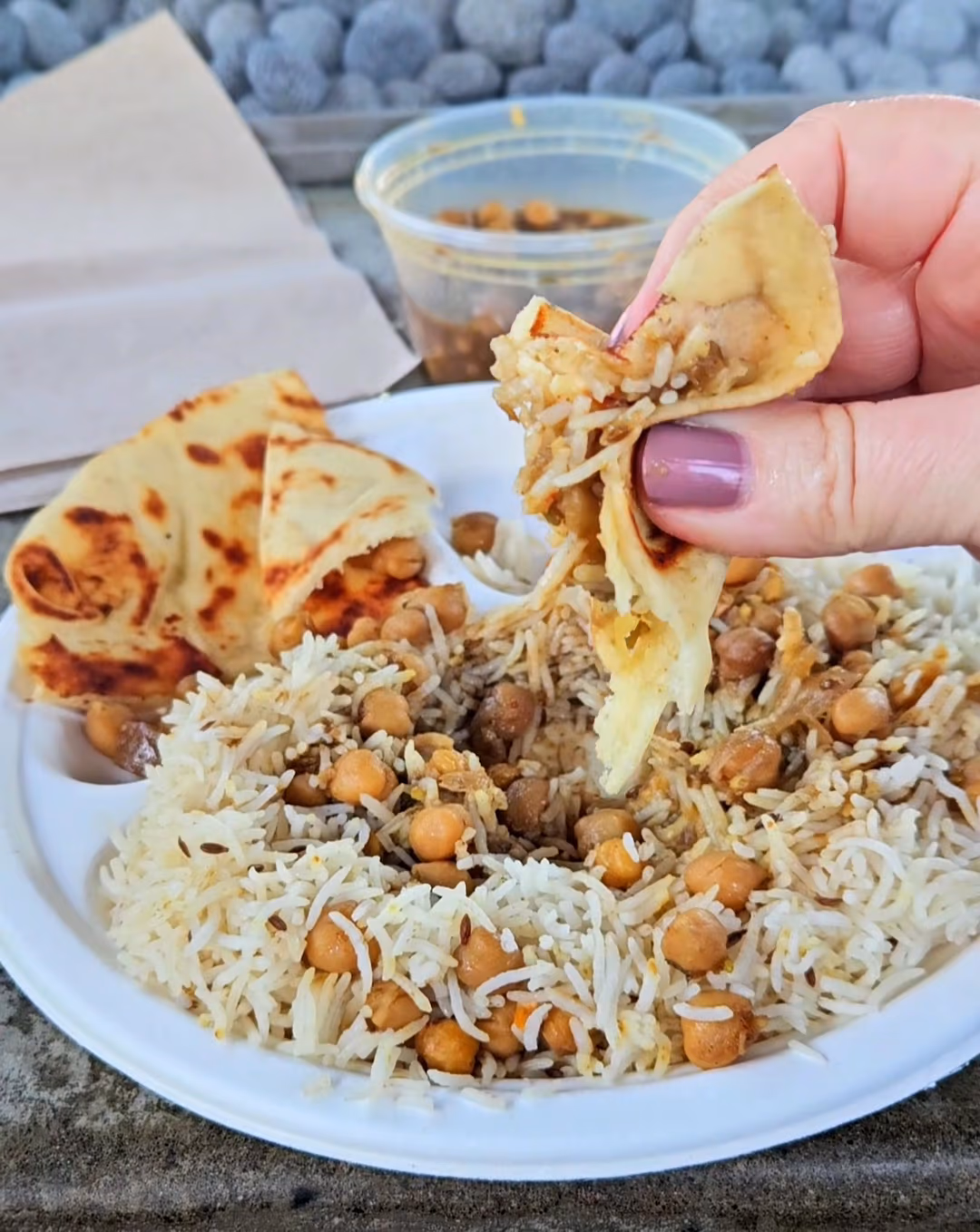 Platter Division Indian Grill